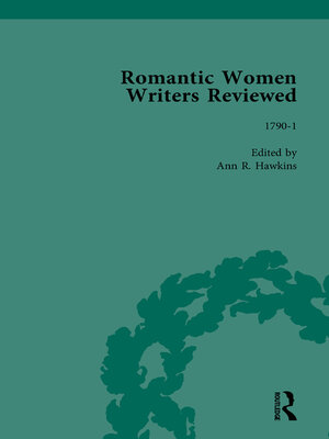 cover image of Romantic Women Writers Reviewed, Part II vol 5
